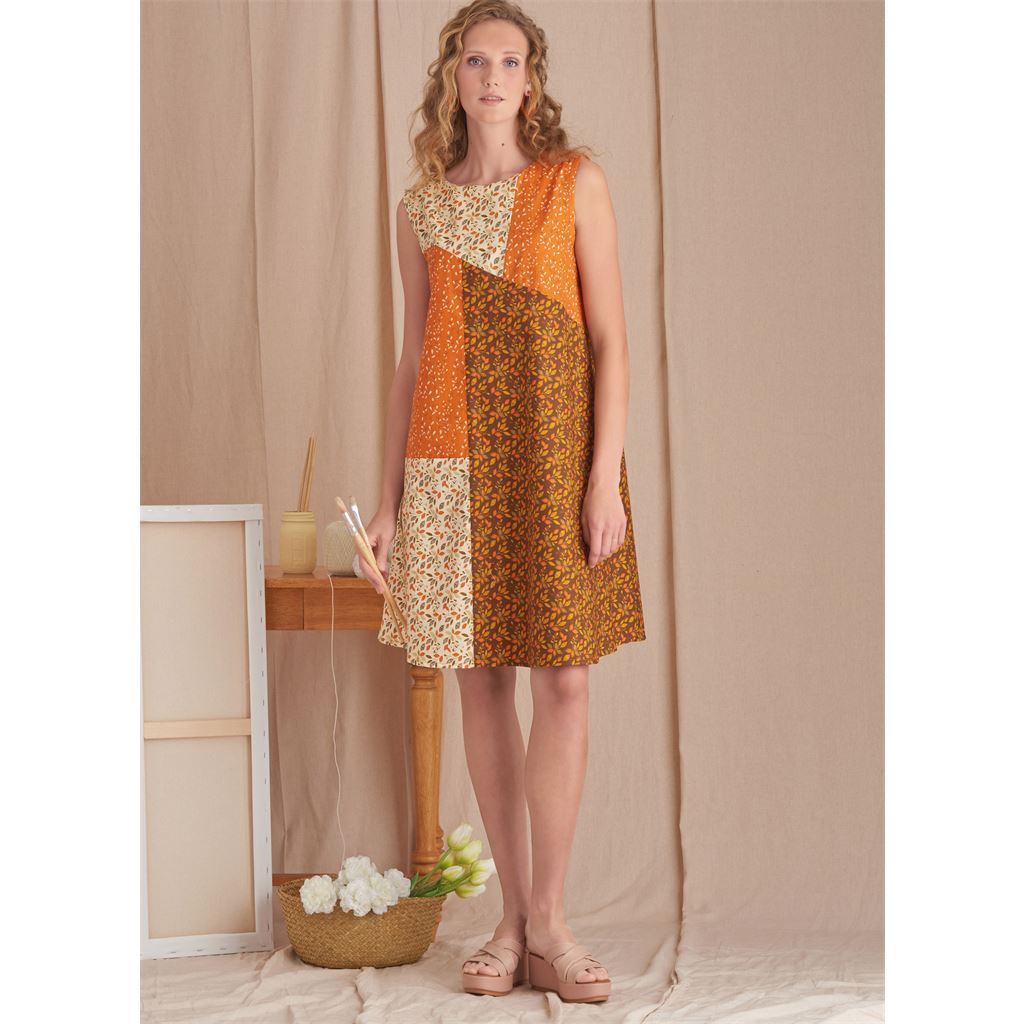 Simplicity Sewing Pattern S9615 Misses Dresses 9615 Image 4 From Patternsandplains.com