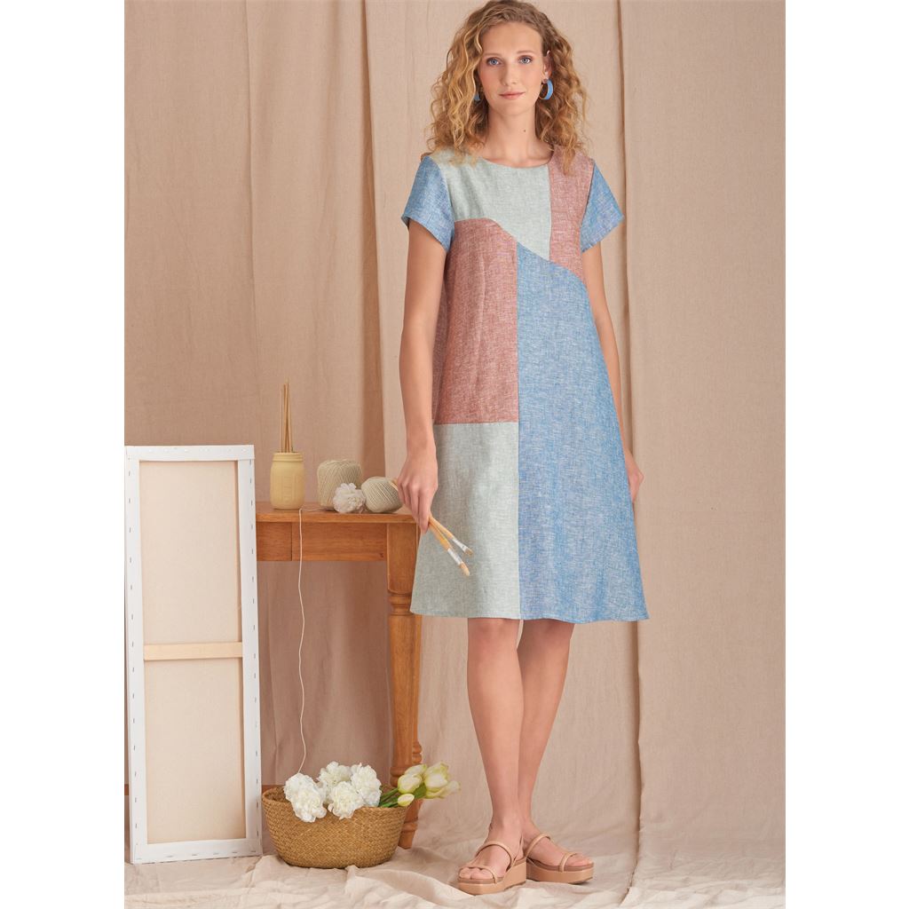 Simplicity Sewing Pattern S9615 Misses Dresses 9615 Image 5 From Patternsandplains.com