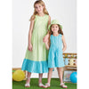 Simplicity Sewing Pattern S9617 Childrens and Girls Jumpsuit Romper and Dress 9617 Image 2 From Patternsandplains.com