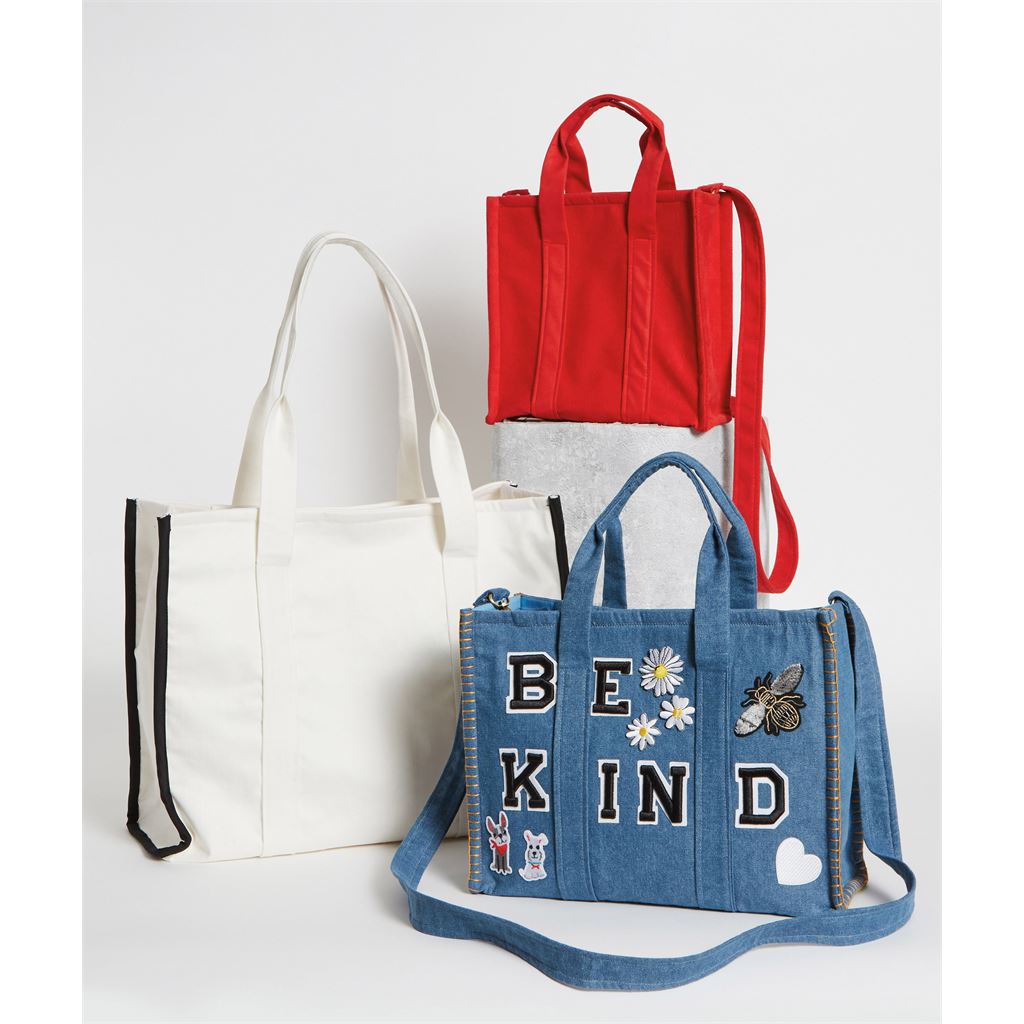 Simplicity Sewing Pattern S9618 Tote Bag in Three Sizes 9618 Image 5 From Patternsandplains.com