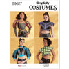 Simplicity Sewing Pattern S9627 Misses Costume Tops by Andrea Schewe Designs 9627 Image 1 From Patternsandplains.com