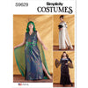 Simplicity Sewing Pattern S9629 Misses and Womens Costumes 9629 Image 1 From Patternsandplains.com