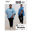Simplicity Sewing Pattern S9637 Womens Hoodies and Leggings by Mimi G 9637 Image 1 From Patternsandplains.com