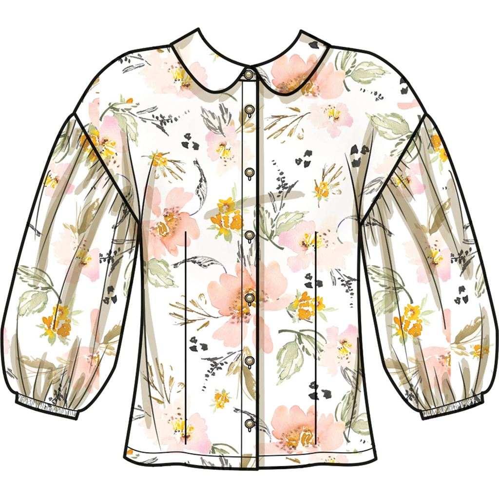 Simplicity Sewing Pattern S9646 Misses Button Down Top 9646 Image 4 From Patternsandplains.com