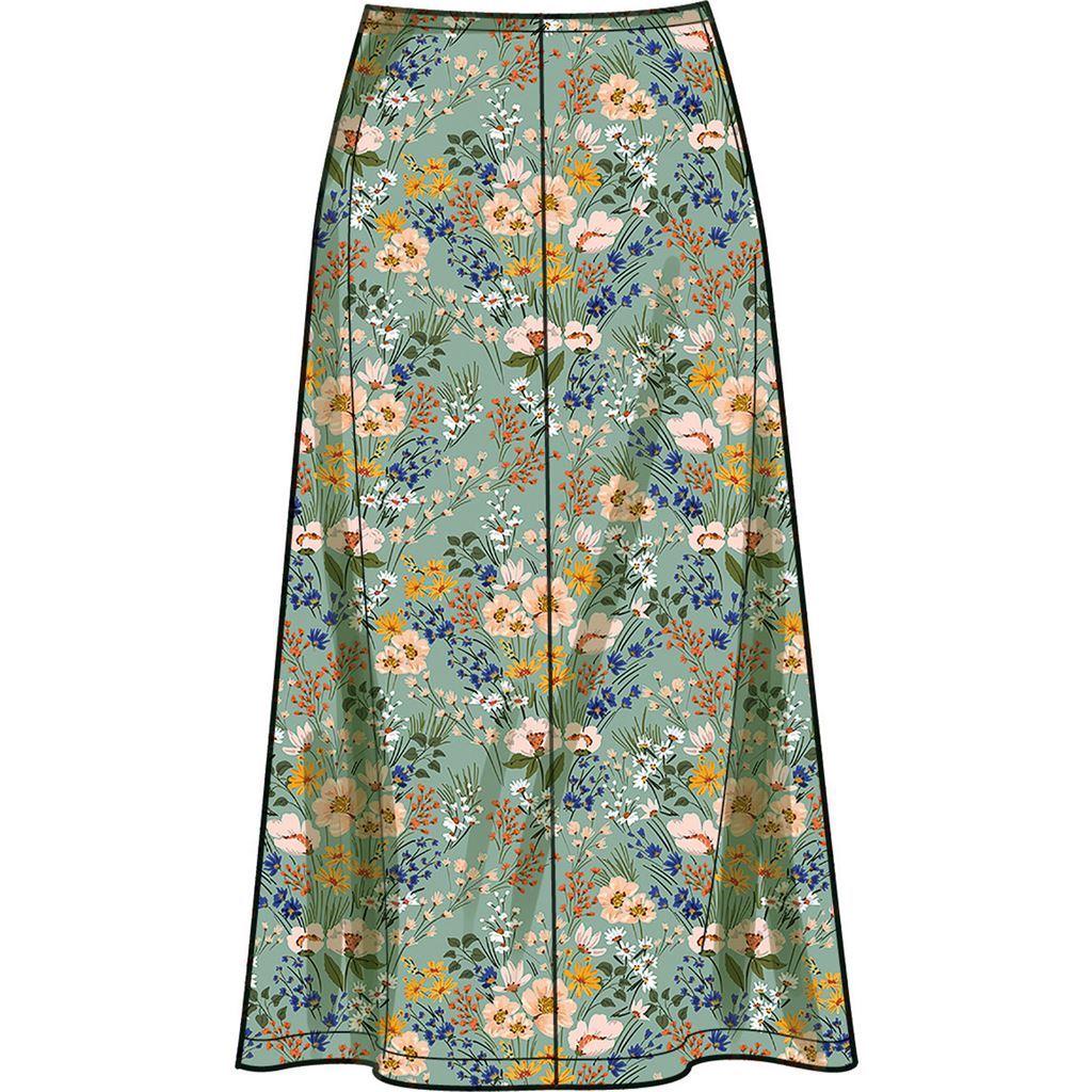 Simplicity Sewing Pattern S9648 Misses Skirts 9648 Image 4 From Patternsandplains.com