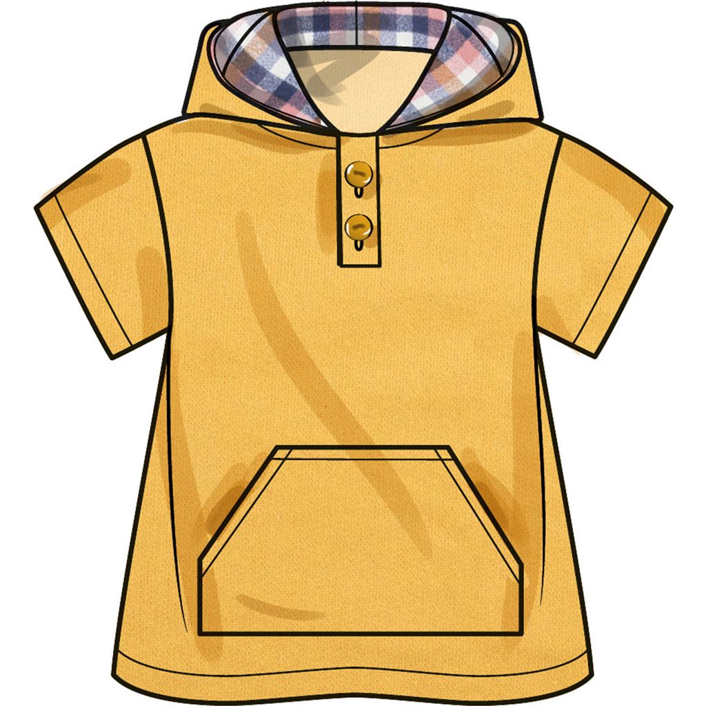 Simplicity Sewing Pattern S9652 Toddlers Tops and Pants 9652 Image 5 From Patternsandplains.com