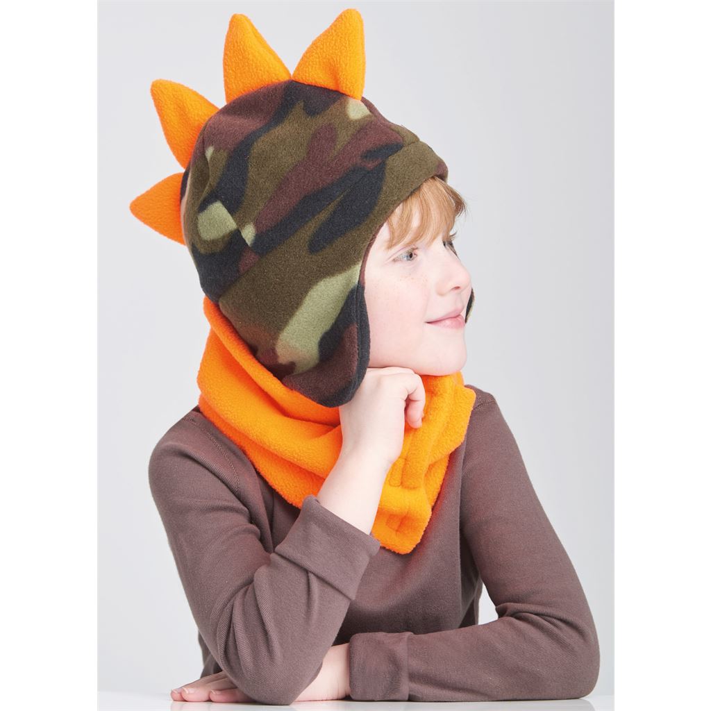 Simplicity Sewing Pattern S9657 Childrens Hats and Mittens In Sizes S M L and Cowl Scarves 9657 Image 3 From Patternsandplains.com