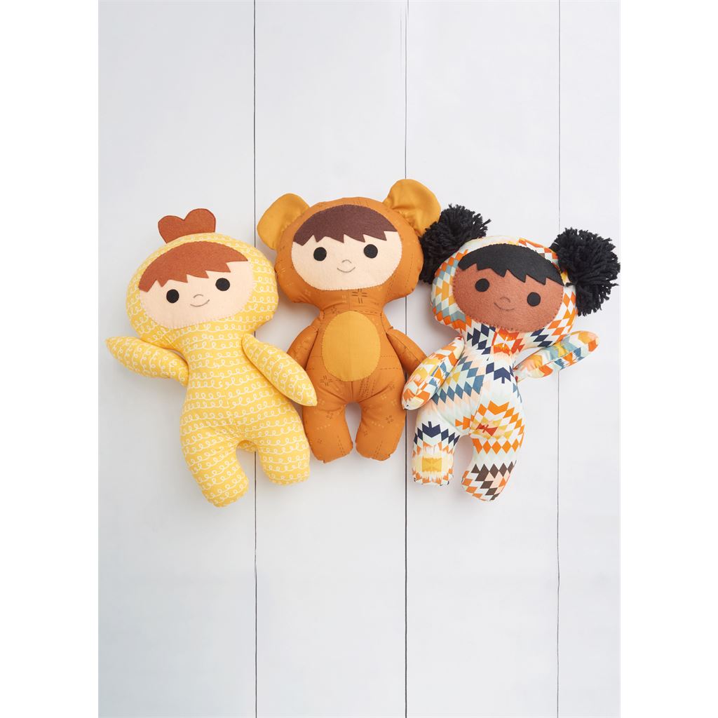 Simplicity Sewing Pattern S9665 Plush Dolls 9665 Image 2 From Patternsandplains.com