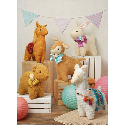 Simplicity Sewing Pattern S9666 Plush Animals by Elaine Heigl 9666 Image 2 From Patternsandplains.com