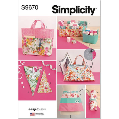 Simplicity Sewing Pattern S9670 Sewing Room Accessories 9670 Image 1 From Patternsandplains.com