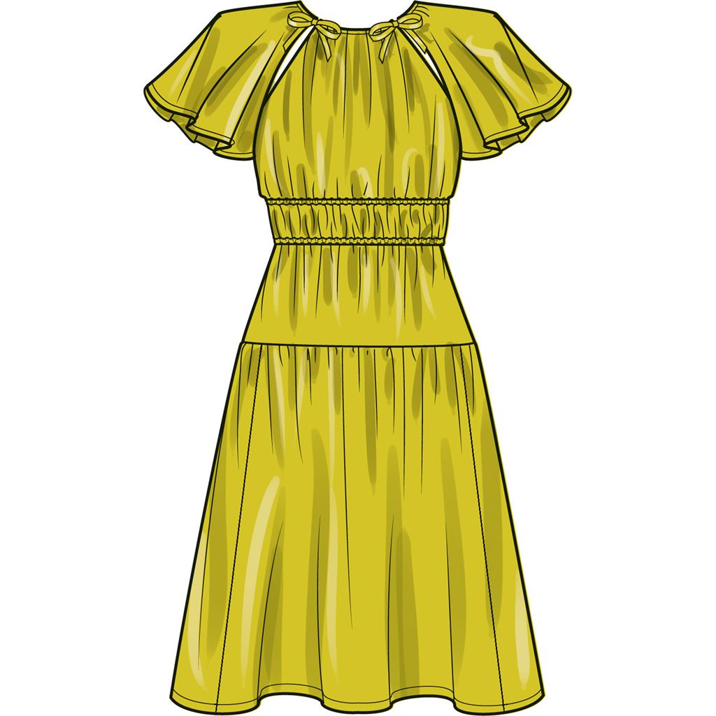 Simplicity Sewing Pattern S9678 Misses Dress with Sleeve and Length Variations 9678 Image 5 From Patternsandplains.com