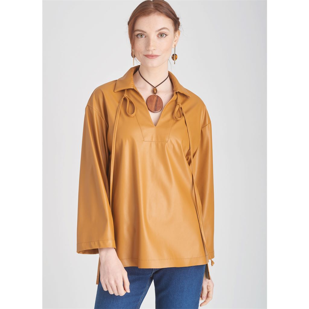 Simplicity Sewing Pattern S9681 Misses and Womens Pull Over Top 9681 Image 2 From Patternsandplains.com