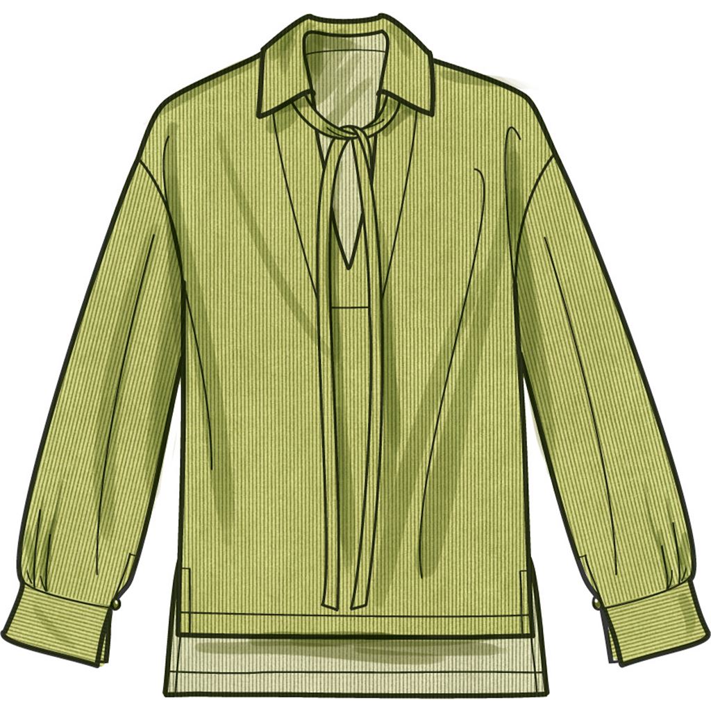 Simplicity Sewing Pattern S9681 Misses and Womens Pull Over Top 9681 Image 3 From Patternsandplains.com