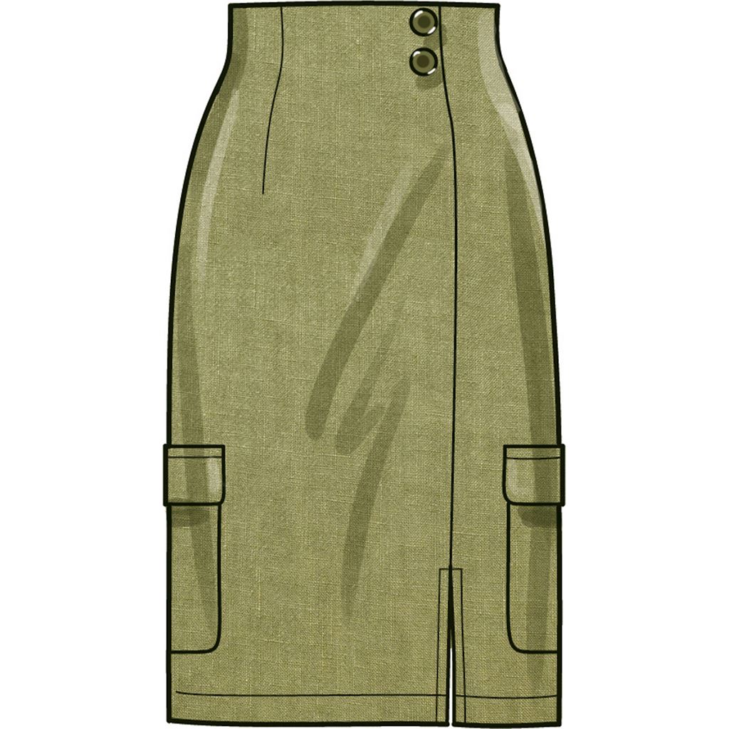 Simplicity Sewing Pattern S9683 Misses Skirts 9683 Image 4 From Patternsandplains.com