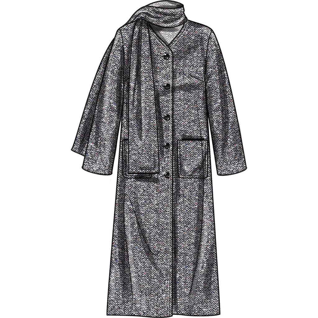 Simplicity Sewing Pattern S9685 Misses Coat and Jacket 9685 Image 3 From Patternsandplains.com