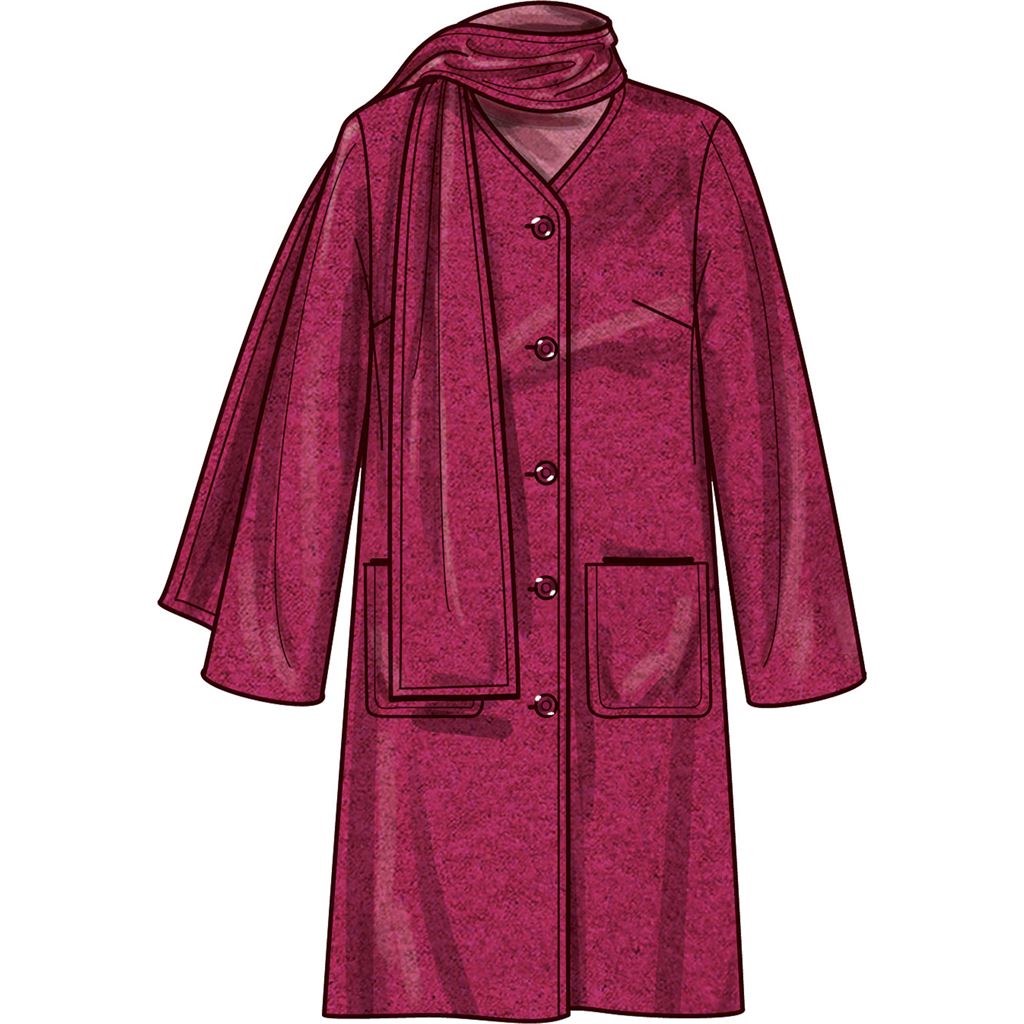 Simplicity Sewing Pattern S9685 Misses Coat and Jacket 9685 Image 4 From Patternsandplains.com