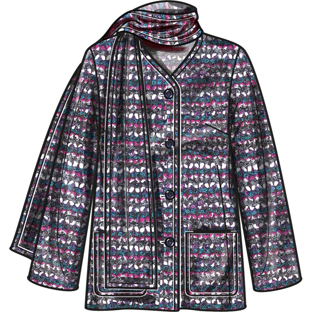 Simplicity Sewing Pattern S9685 Misses Coat and Jacket 9685 Image 5 From Patternsandplains.com