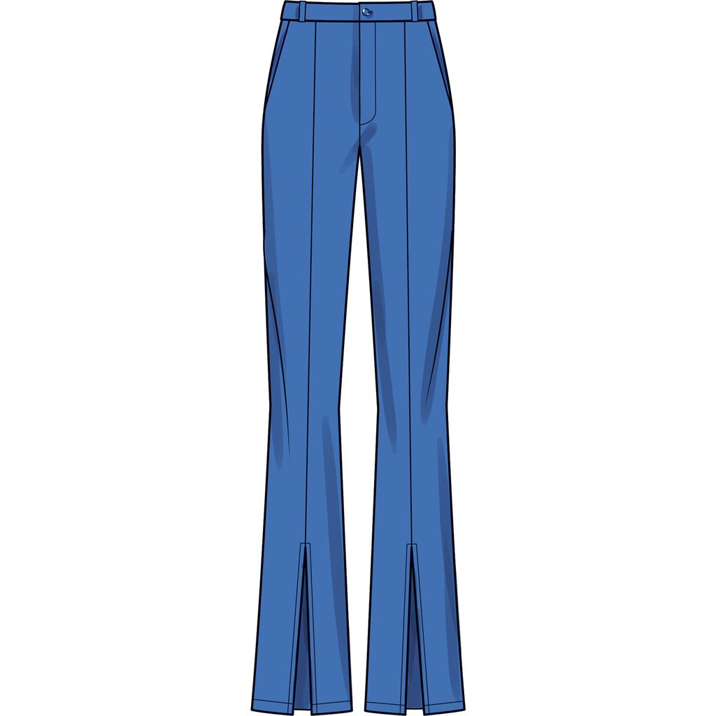 Simplicity Sewing Pattern S9689 Misses and Womens Vest and Pants 9689 Image 4 From Patternsandplains.com