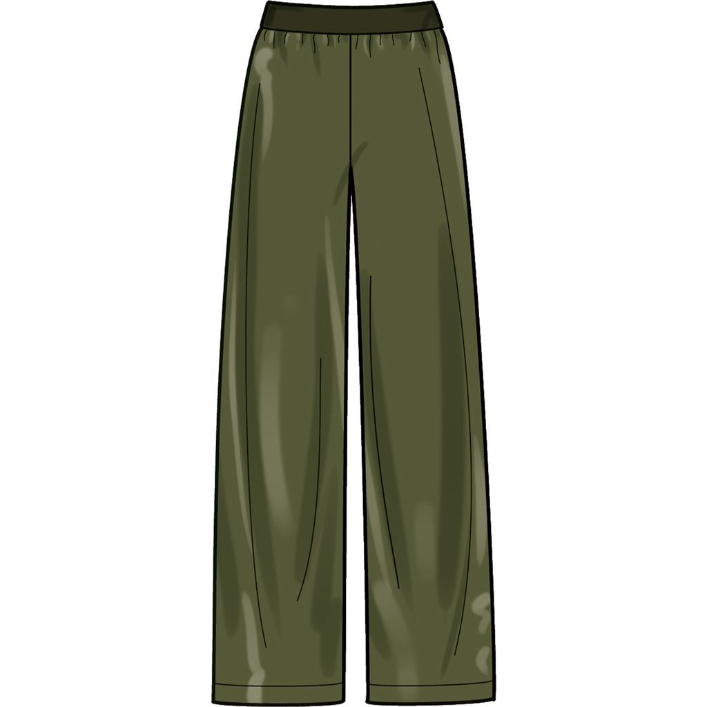 Simplicity Sewing Pattern S9690 Misses Tops and Pull On Pants 9690 Image 5 From Patternsandplains.com