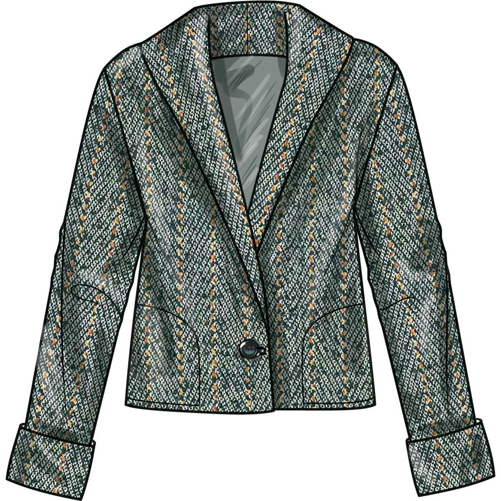 Simplicity Sewing Pattern S9692 Unisex Jacket Vest and Belt 9692 Image 5 From Patternsandplains.com