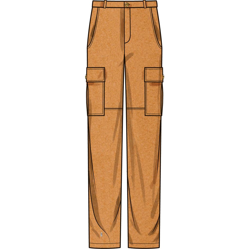 Simplicity Sewing Pattern S9693 Mens Cargo Pants 9693 Image 5 From Patternsandplains.com