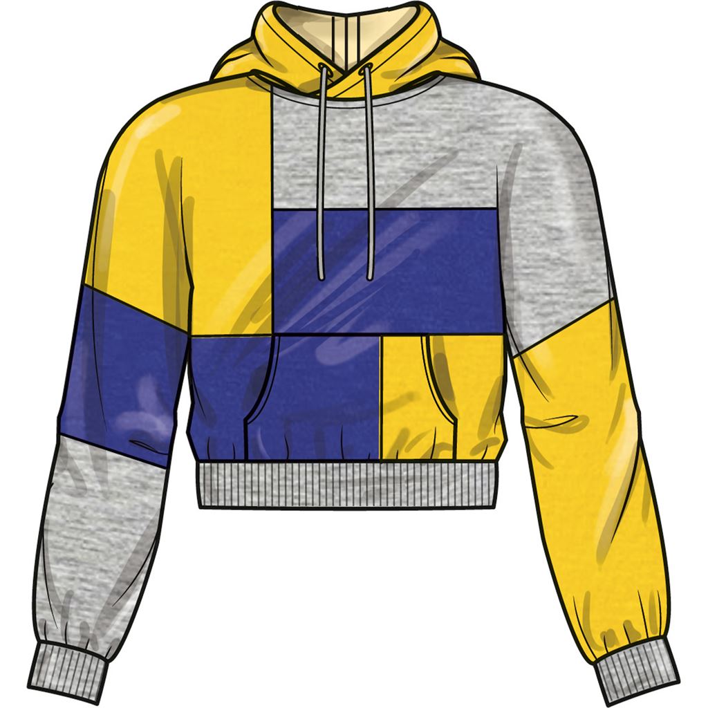 Simplicity Sewing Pattern S9695 Girls and Boys Hoodie and Jogger Set 9695 Image 3 From Patternsandplains.com