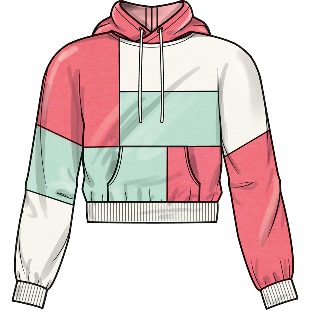 Simplicity Sewing Pattern S9695 Girls and Boys Hoodie and Jogger Set 9695 Image 5 From Patternsandplains.com