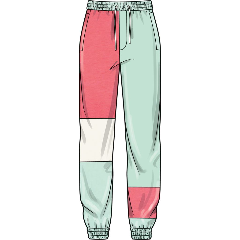 Simplicity Sewing Pattern S9695 Girls and Boys Hoodie and Jogger Set 9695 Image 6 From Patternsandplains.com