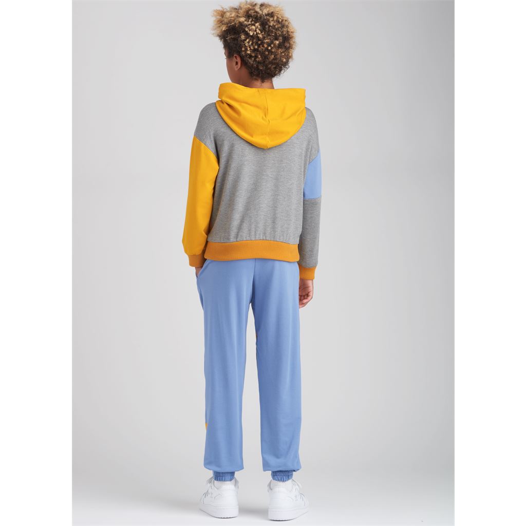 Simplicity Sewing Pattern S9695 Girls and Boys Hoodie and Jogger Set 9695 Image 7 From Patternsandplains.com