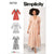 Simplicity Sewing Pattern S9702 Misses Empire Dress 9702 Image 1 From Patternsandplains.com