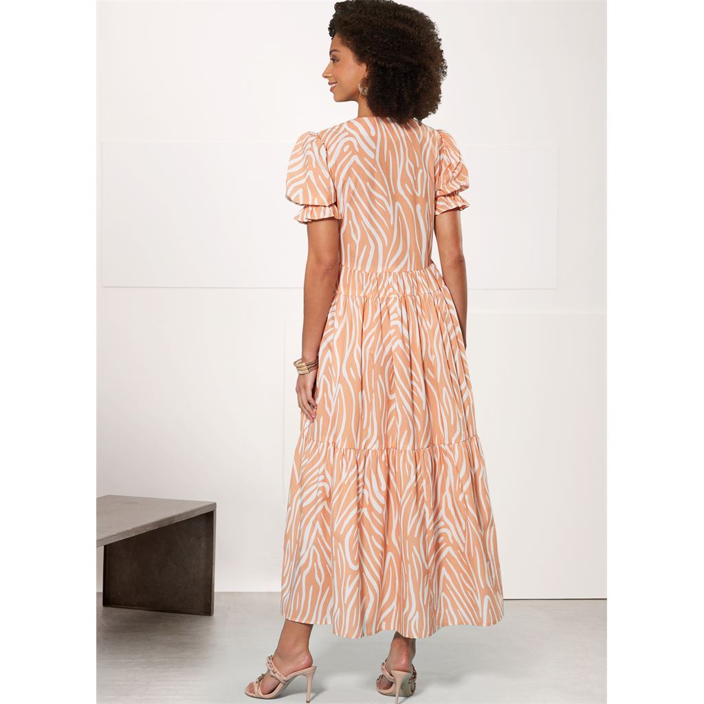 Simplicity Sewing Pattern S9702 Misses Empire Dress 9702 Image 6 From Patternsandplains.com