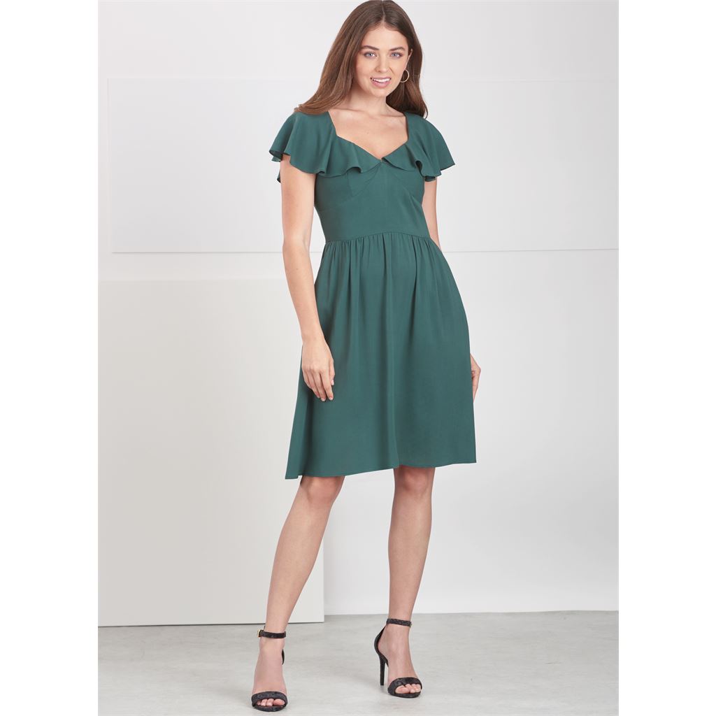 Simplicity Sewing Pattern S9703 Misses Dresses 9703 Image 2 From Patternsandplains.com