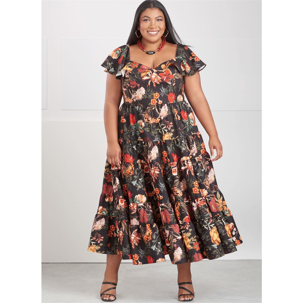 Simplicity Sewing Pattern S9704 Womens Dresses 9704 Image 2 From Patternsandplains.com