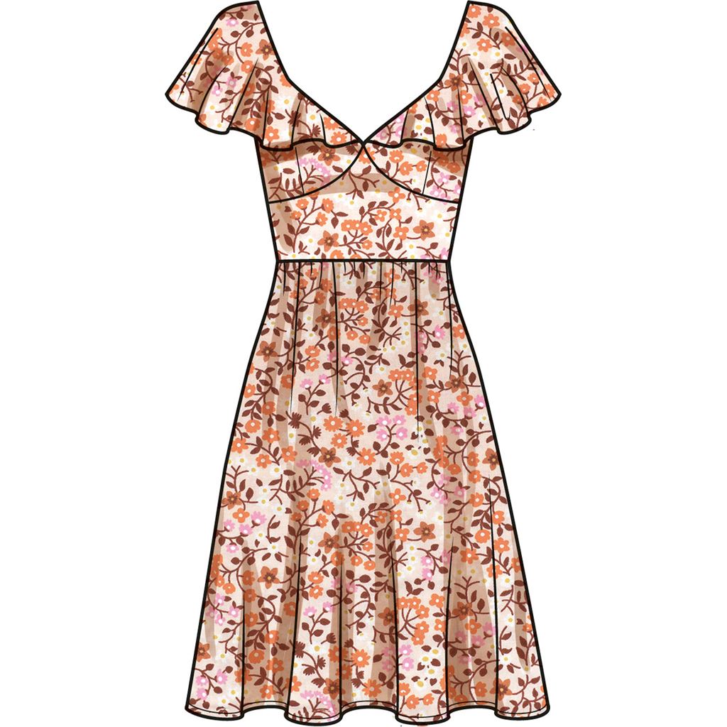 Simplicity Sewing Pattern S9704 Womens Dresses 9704 Image 3 From Patternsandplains.com