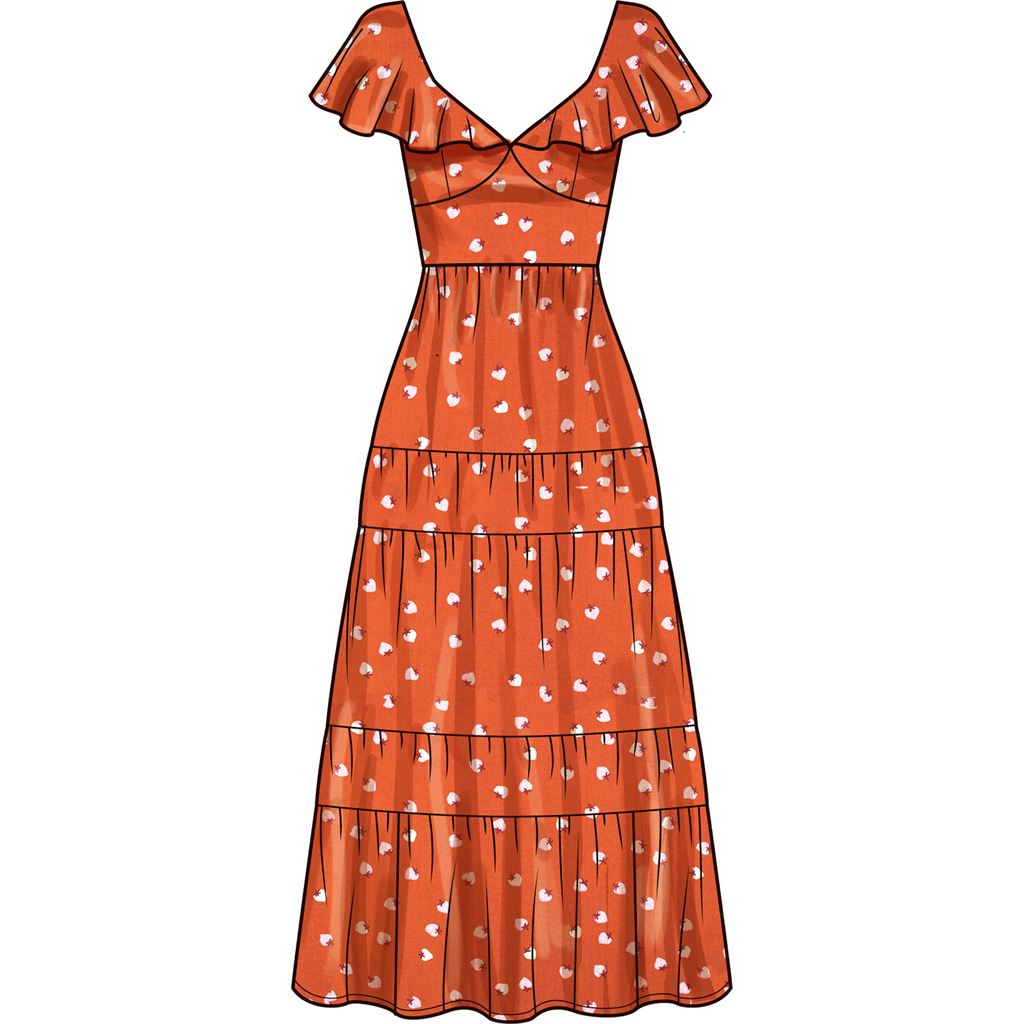 Simplicity Sewing Pattern S9704 Womens Dresses 9704 Image 5 From Patternsandplains.com