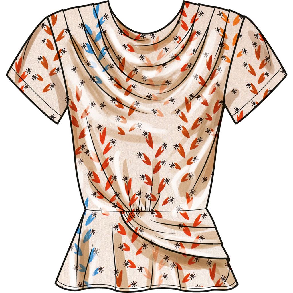 Simplicity Sewing Pattern S9706 Misses Tops 9706 Patterns And Plains simplicity-sewing-pattern-s9706-misses-tops-9706-patterns-and-plains