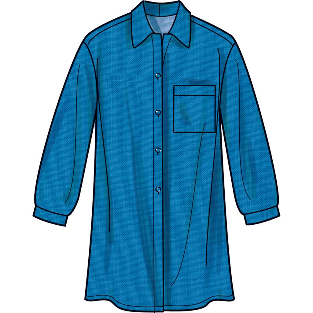 Simplicity Sewing Pattern S9707 Misses Shirts 9707 Image 5 From Patternsandplains.com