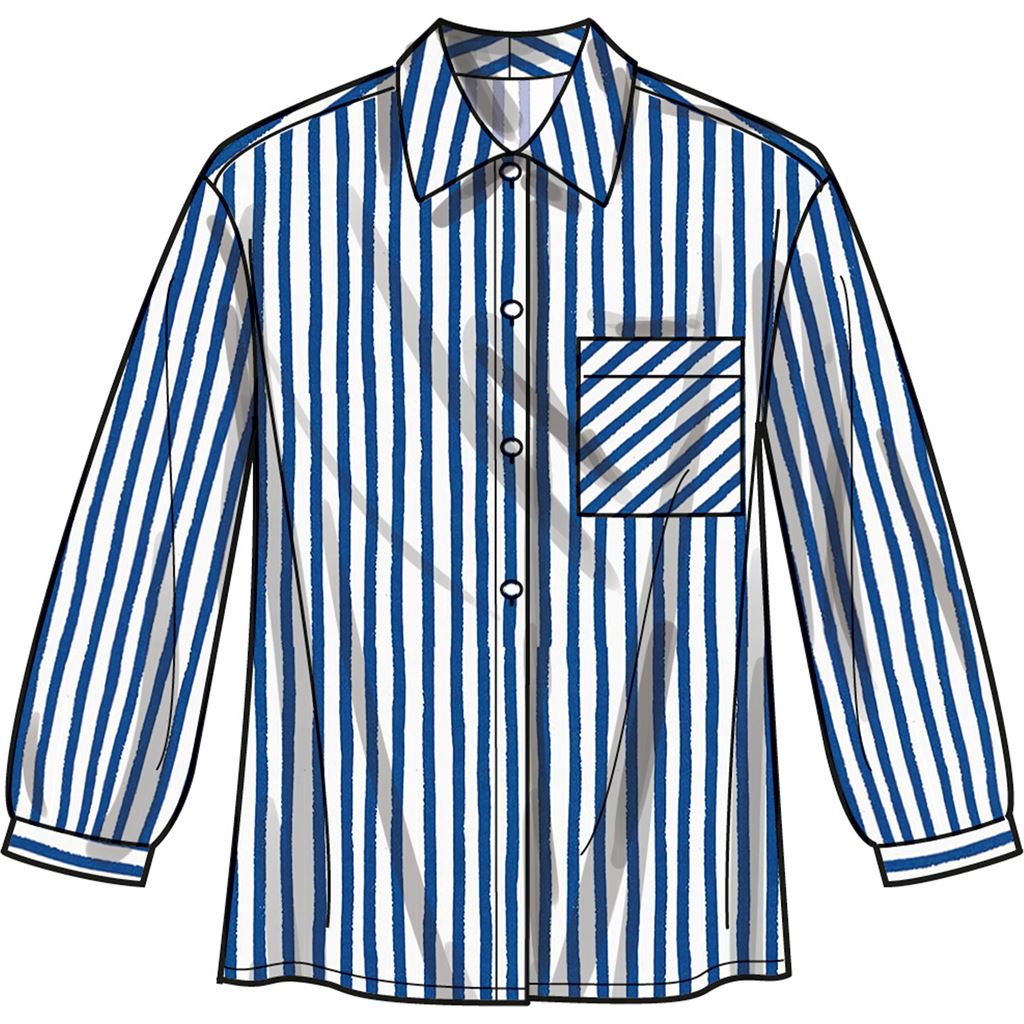 Simplicity Sewing Pattern S9708 Womens Shirts 9708 Image 6 From Patternsandplains.com