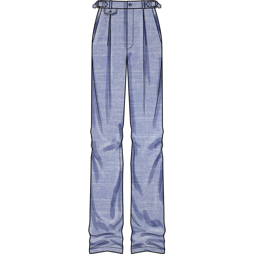 Simplicity Sewing Pattern S9709 Misses Pants and Shorts 9709 Image 4 From Patternsandplains.com