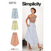 Simplicity Sewing Pattern S9710 Misses Skirts 9710 Image 1 From Patternsandplains.com