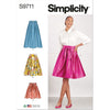 Simplicity Sewing Pattern S9711 Misses Skirts 9711 Image 1 From Patternsandplains.com