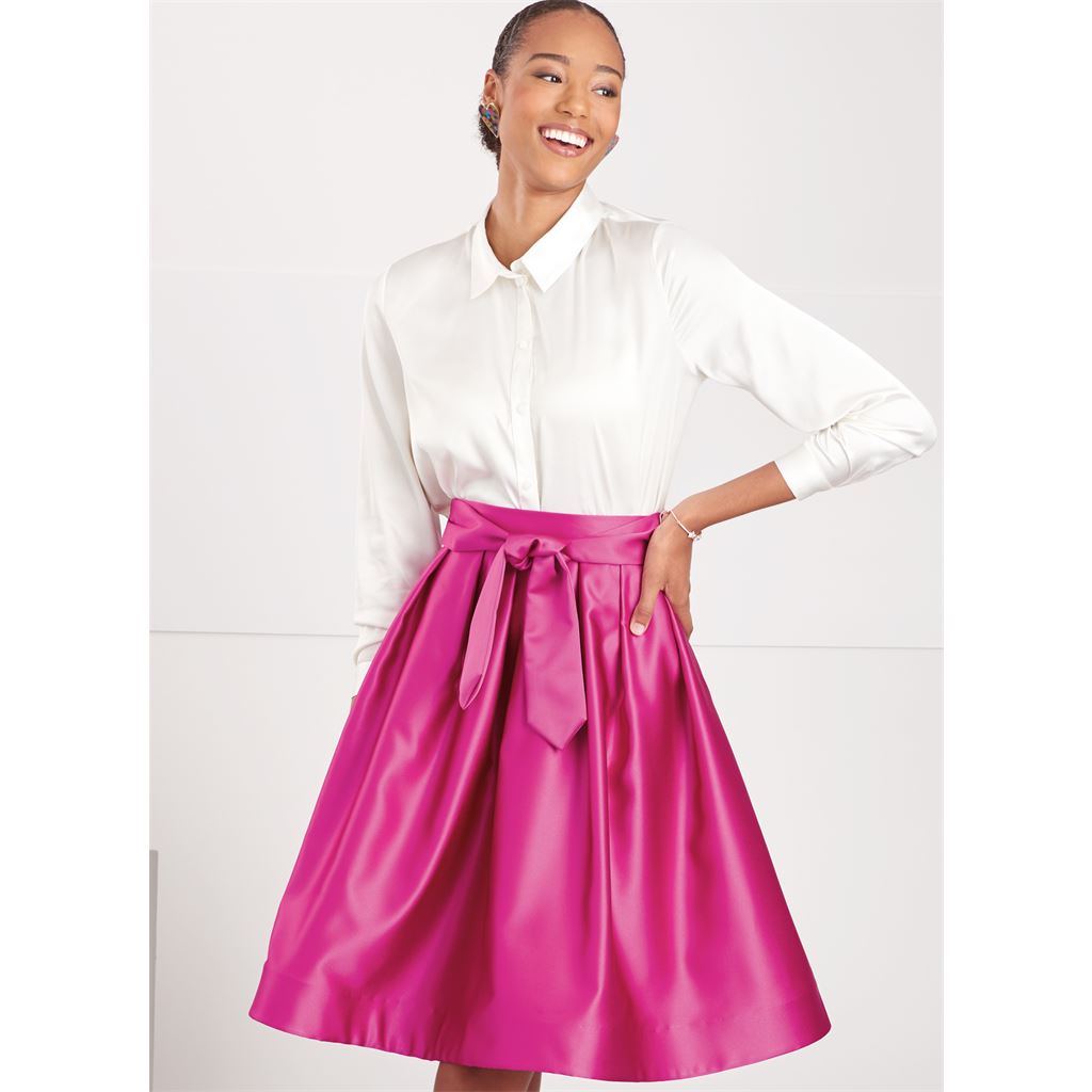 Simplicity Sewing Pattern S9711 Misses Skirts 9711 Image 2 From Patternsandplains.com