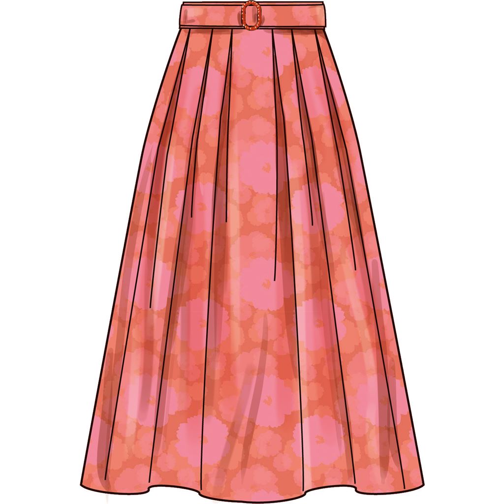 Simplicity Sewing Pattern S9712 Womens Skirts 9712 Image 3 From Patternsandplains.com
