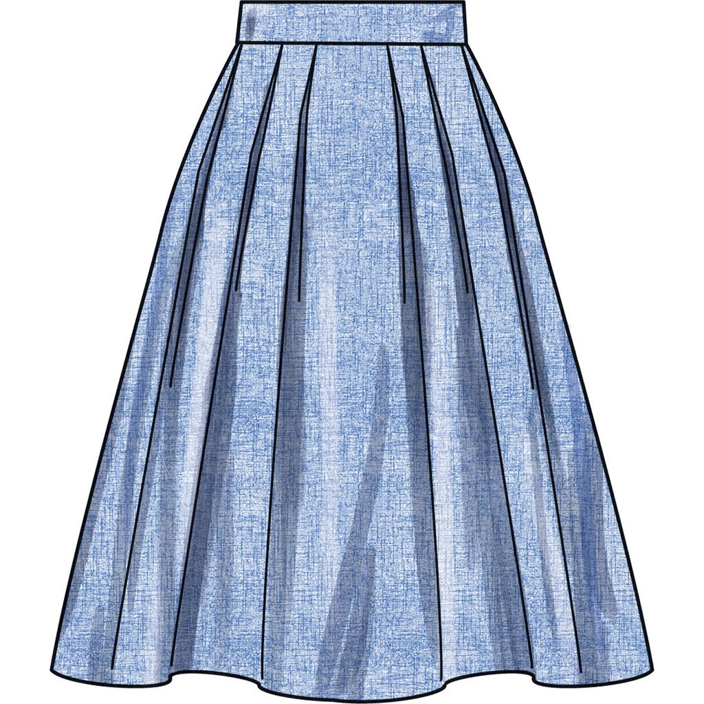 Simplicity Sewing Pattern S9712 Womens Skirts 9712 Image 4 From Patternsandplains.com