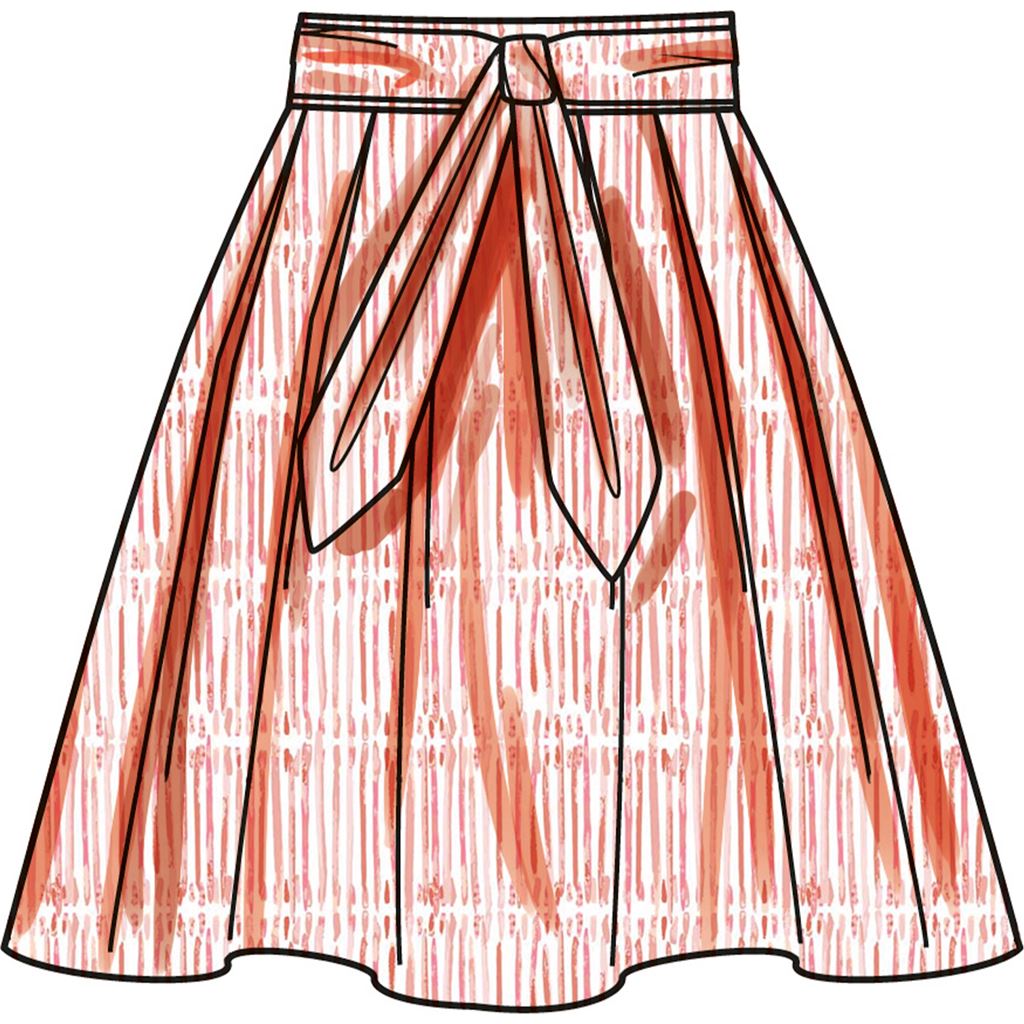 Simplicity Sewing Pattern S9712 Womens Skirts 9712 Image 5 From Patternsandplains.com