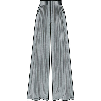 Simplicity Sewing Pattern S9715 Misses' Shirt, Pants and Shorts 9715 ...
