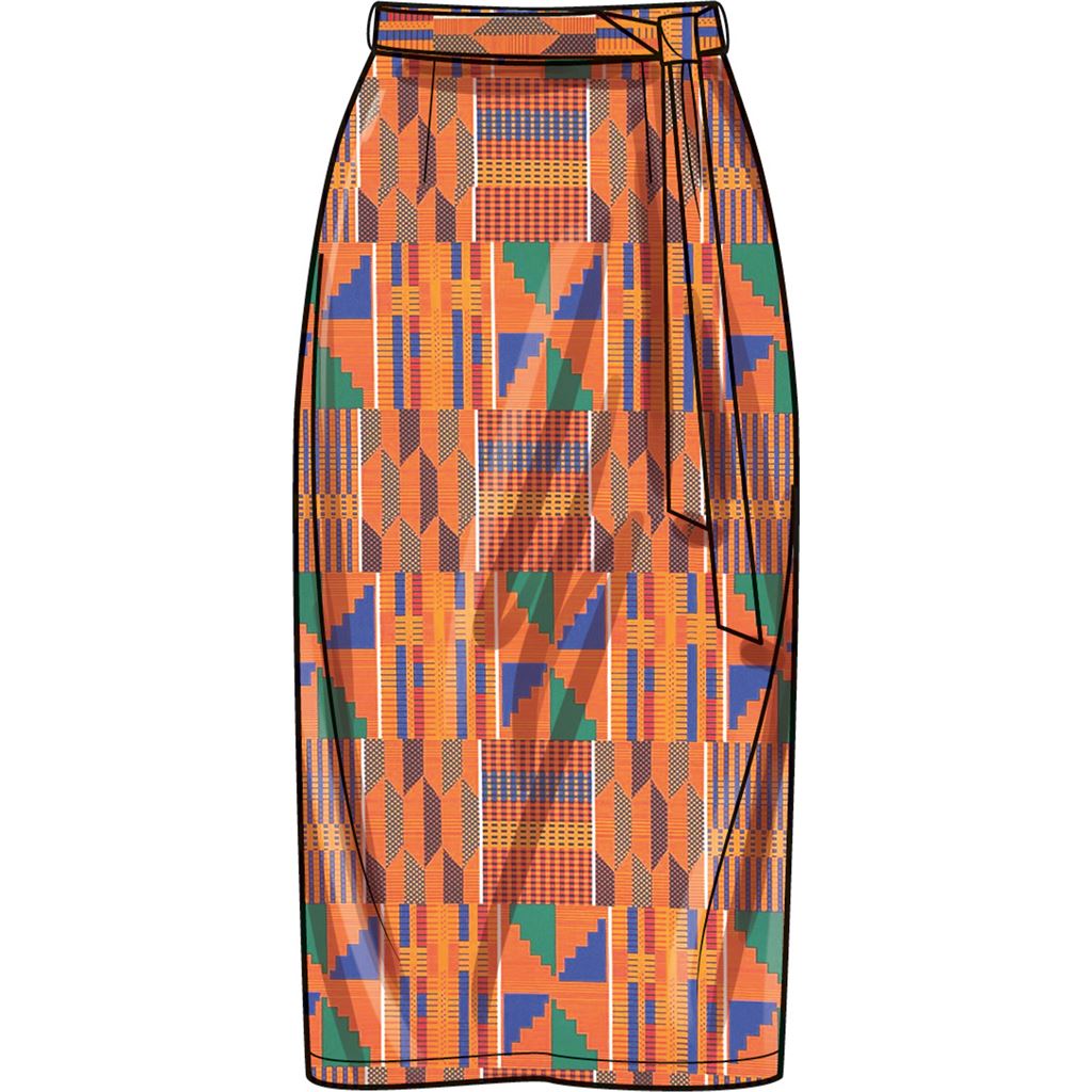 Simplicity Sewing Pattern S9716 Misses Knit Top Cardigan and Skirt 9716 Image 4 From Patternsandplains.com