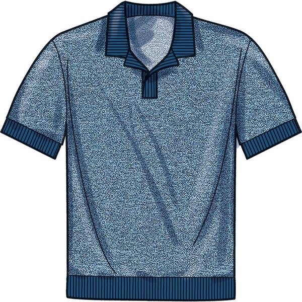 Simplicity Sewing Pattern S9718 Men's Knit Top, Cargo Pants and Shorts ...