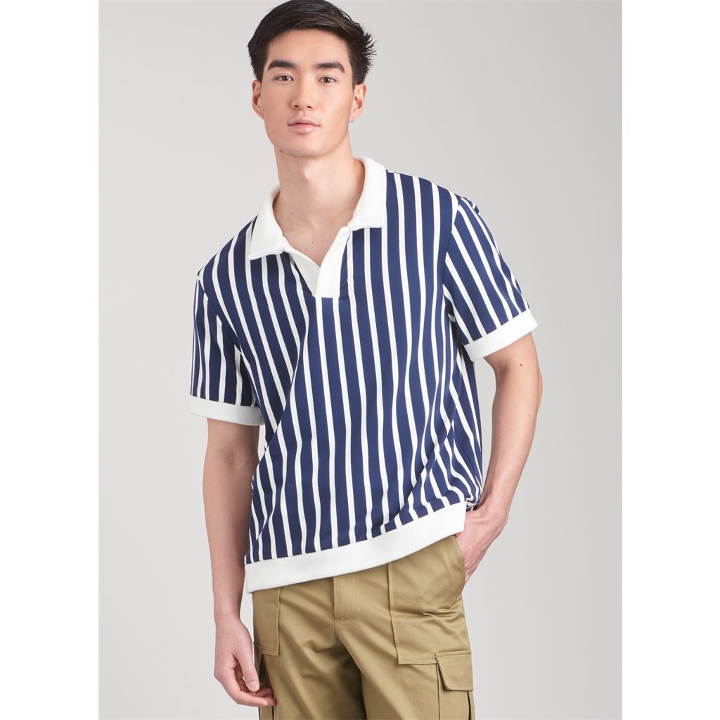 Simplicity Sewing Pattern S9718 Mens Knit Top Cargo Pants and Shorts 9718 Image 6 From Patternsandplains.com