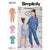 Simplicity Sewing Pattern S9722 Childrens and Girls Jumpsuit Romper and Dress 9722 Image 1 From Patternsandplains.com